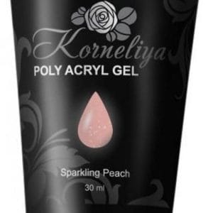 Korneliya Polygel - Gel Nagellak - Acrylgel Nagels - Polyacrylgel SPARKLING PEACH 30 Gram
