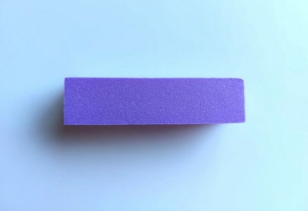 Kunst nagel buffer paars buffer voor acryl nagels