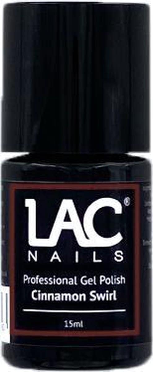 Lac nails® gellak - cinnamon swirl - gel nagellak 15ml - roest bruin Lac nails® gellak cinnamon swirl