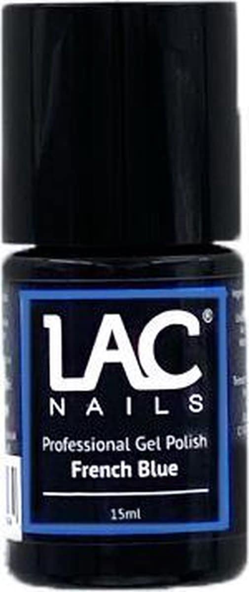 Lac nails® gellak - french blue - gel nagellak 15ml - blauw Lac nails® gellak french blue