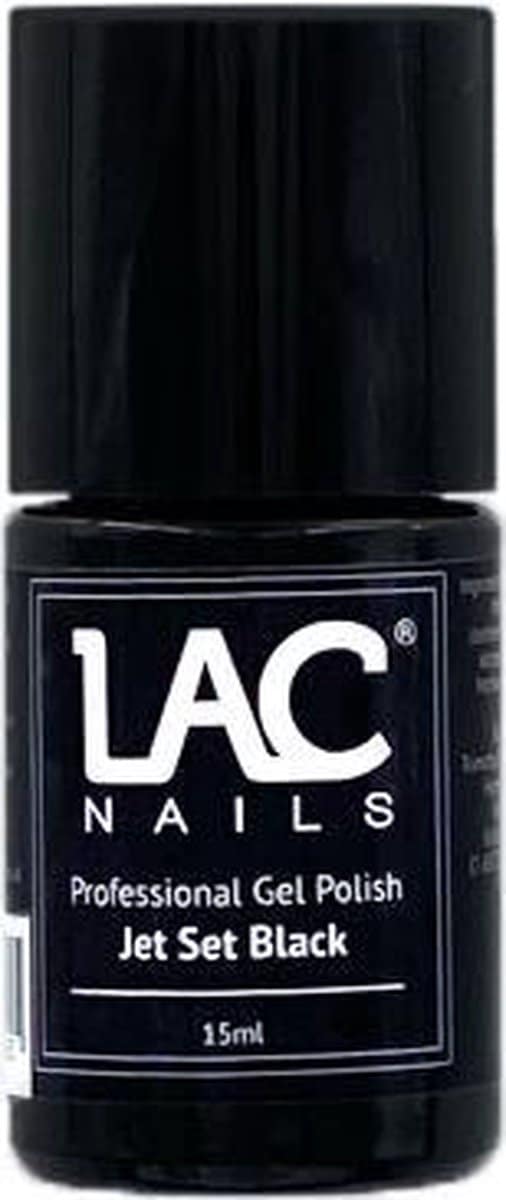 LAC Nails® Gellak Jet Set Black