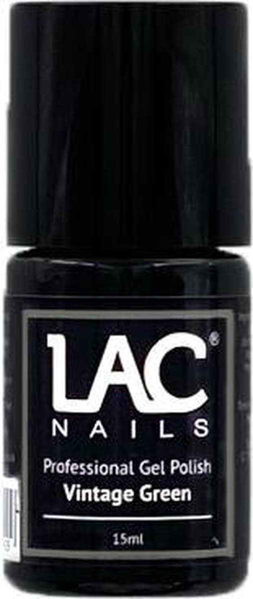 Lac nails® gellak - vintage green - gel nagellak 15ml - groen Lac nails® gellak vintage green