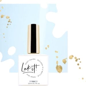 LAK-IT! Builder in a Bottle - Ice - BIAB - 20ml- glazed blue - soak off - all in one - uv/led - builder gel - vegan en cruelty free