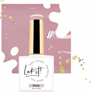 LAK-IT! gellak - Baby - pink rose semi permanente - soak off - uv/led - gelpolish - vegan en cruelty free - must have collection