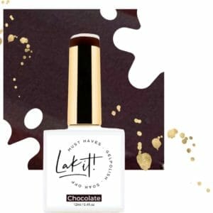 LAK-IT! gellak - Chocolate - brown semi permanente - soak off - uv/led - gelpolish - vegan en cruelty free - must have collection