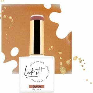 LAK-IT! gellak - Dolce - orange caramel pink semi permanente - soak off - uv/led - gelpolish - vegan en cruelty free - must have collection