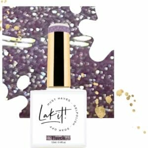 LAK-IT! gellak - Fierce - pink purple disco glitter semi permanente - soak off - uv/led - gelpolish - vegan en cruelty free - must have collection