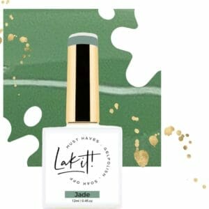 LAK-IT! gellak - Jade - groen semi permanente - soak off - uv/led - gelpolish - vegan en cruelty free - must have collection