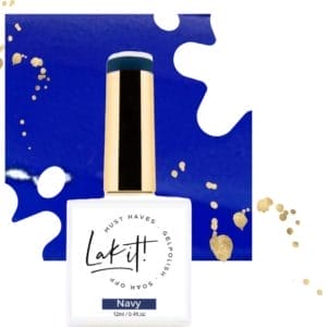 LAK-IT! gellak - Navy - blue semi permanente - soak off - uv/led - gelpolish - vegan en cruelty free - must have collection