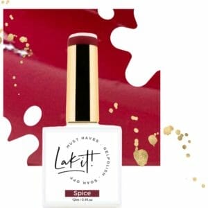 LAK-IT! gellak - Spice - red semi permanente - soak off - uv/led - gelpolish - vegan en cruelty free - must have collection