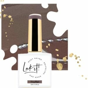 LAK-IT! gellak - Truffel - brown grey taupe semi permanente - soak off - uv/led - gelpolish - vegan en cruelty free - must have collection