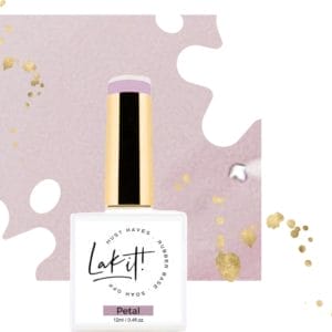 LAK-IT! rubber base - Petal - Lila nude base - soak off - uv/led - vegan en cruelty free - must have collection