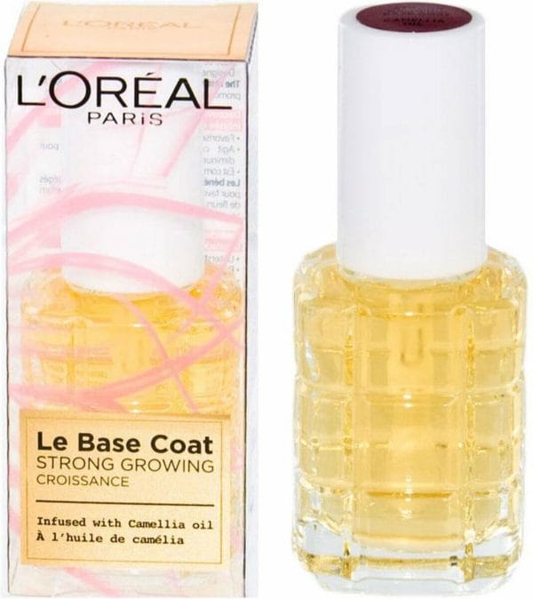 L'Oréal Color Riche à L'Huile Strong Growing Basecoat - With Camelia Oil