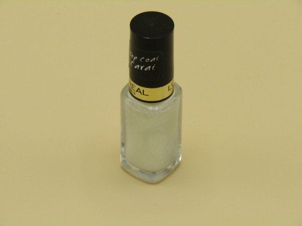 L'oréal paris color riche le vernis - 912 diamond lurex - wit - nagellak topcoat