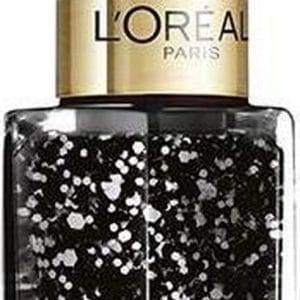 L'Oréal Paris Color Riche Le Vernis - 916 Confettis - Zwart - Nagellak Topcoat