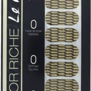 L'Oreal Paris Color Riche Nail Art - 8 Or Lame - Nagelstickers