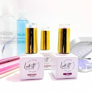 Lak-it! Gellak Starterset - starterspakket - must haves - gelpolish - base coat - top coat - UV/LED light - manicure set - nail files - cleanser - remover - soak off