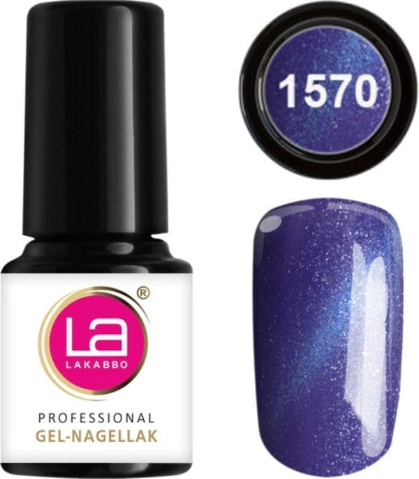 Lakabbo gellak mini 6ml flesje blauw