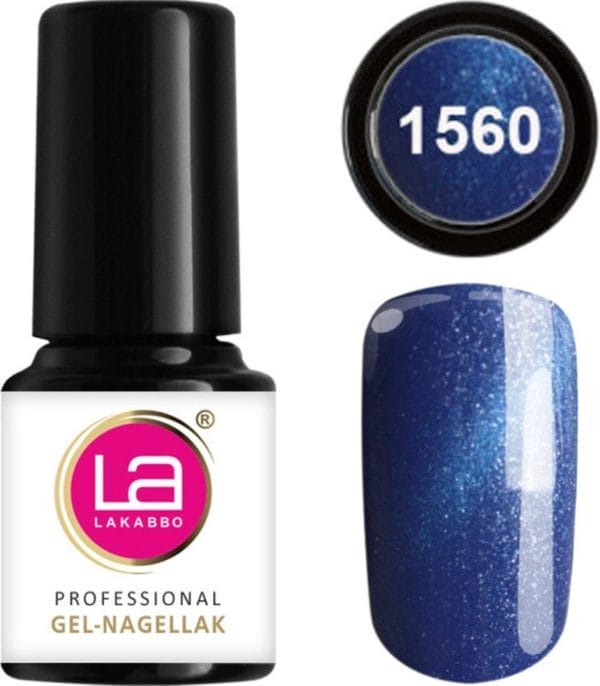 Lakabbo gellak mini 6ml flesje blauw