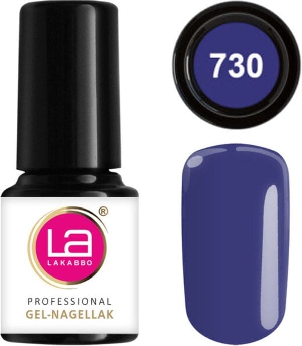 Lakabbo gellak mini 6ml flesje blauw