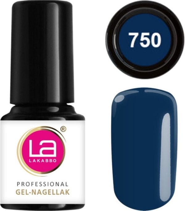 Lakabbo gellak mini 6ml flesje blauw