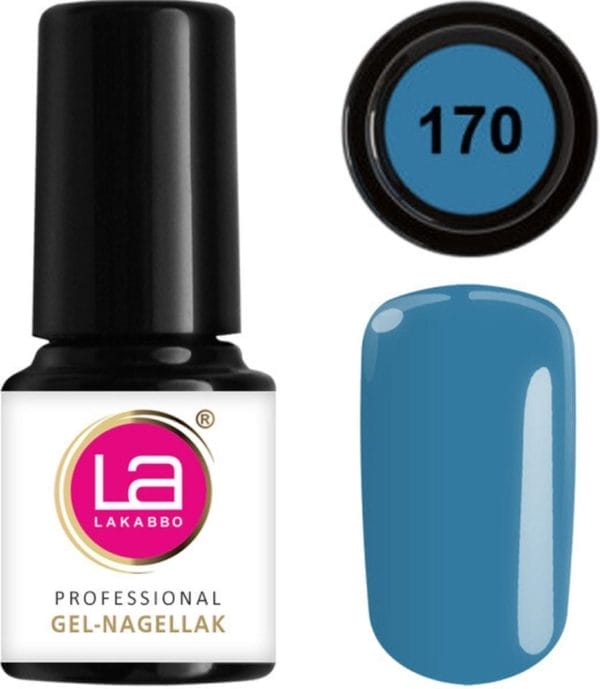 Lakabbo gellak mini 6ml flesje blauw