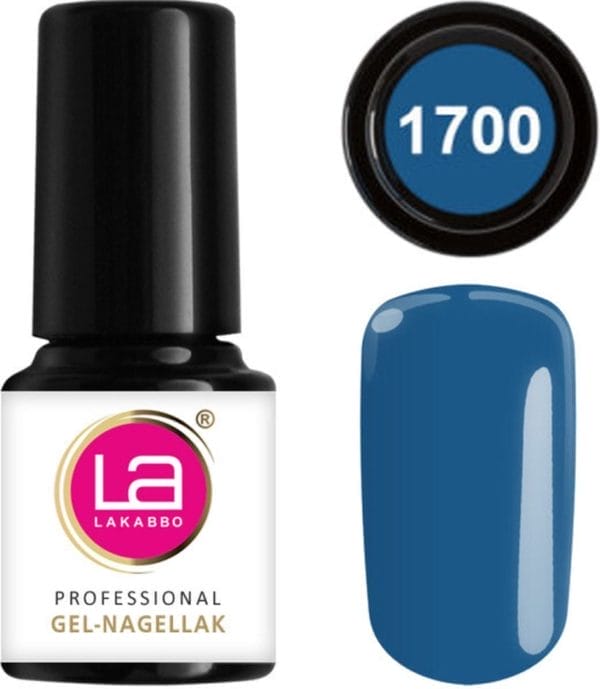 Lakabbo gellak mini 6ml flesje blauw