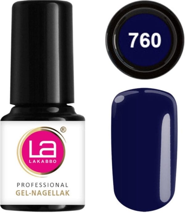 Lakabbo gellak mini 6ml flesje blauw