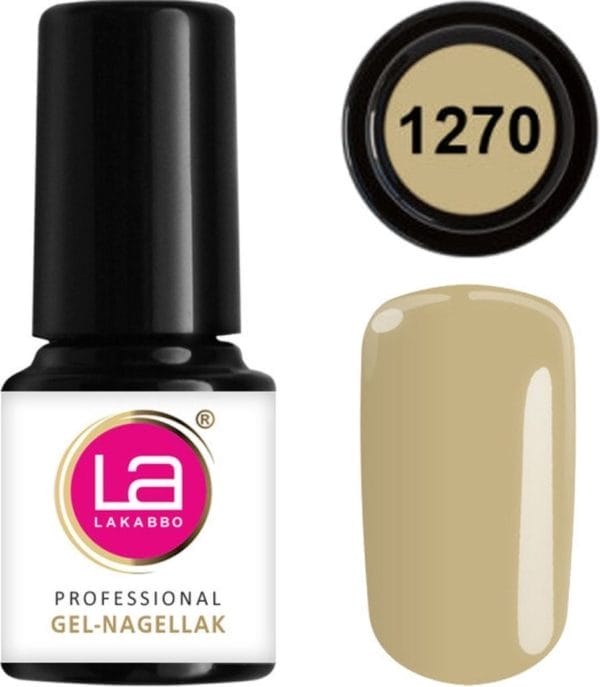 Lakabbo gellak mini 6ml flesje bruin