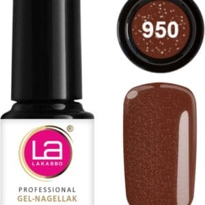 Lakabbo gellak mini 6ml flesje bruin