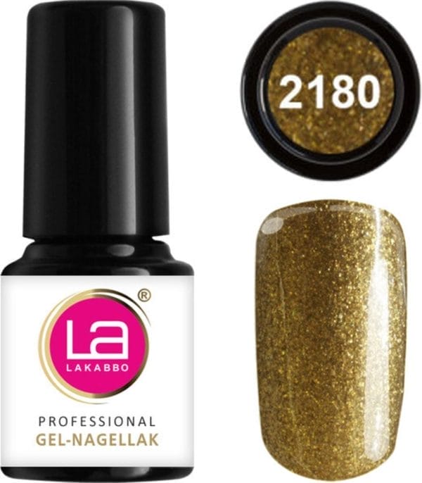 Lakabbo gellak mini 6ml flesje goud