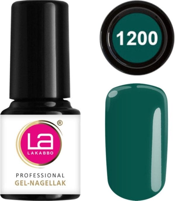 Lakabbo gellak mini 6ml flesje groen