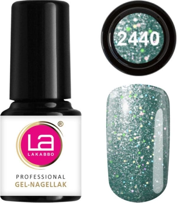 Lakabbo gellak mini 6ml flesje groen