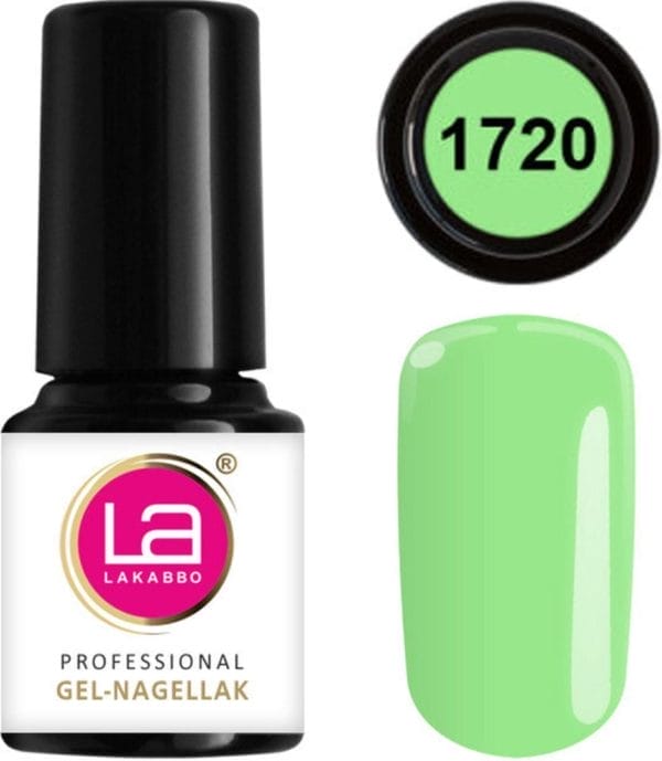 Lakabbo gellak mini 6ml flesje groen