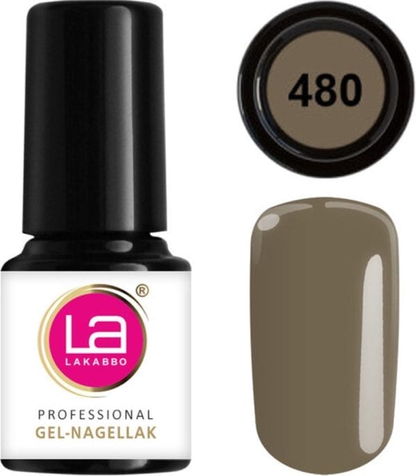 Lakabbo gellak mini 6ml flesje groen