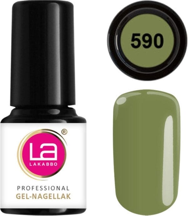 Lakabbo gellak mini 6ml flesje groen