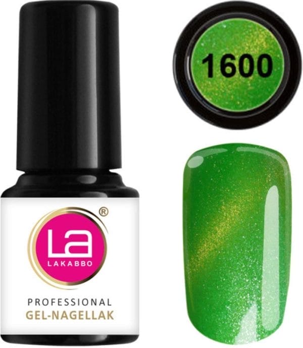 Lakabbo gellak mini 6ml flesje groen