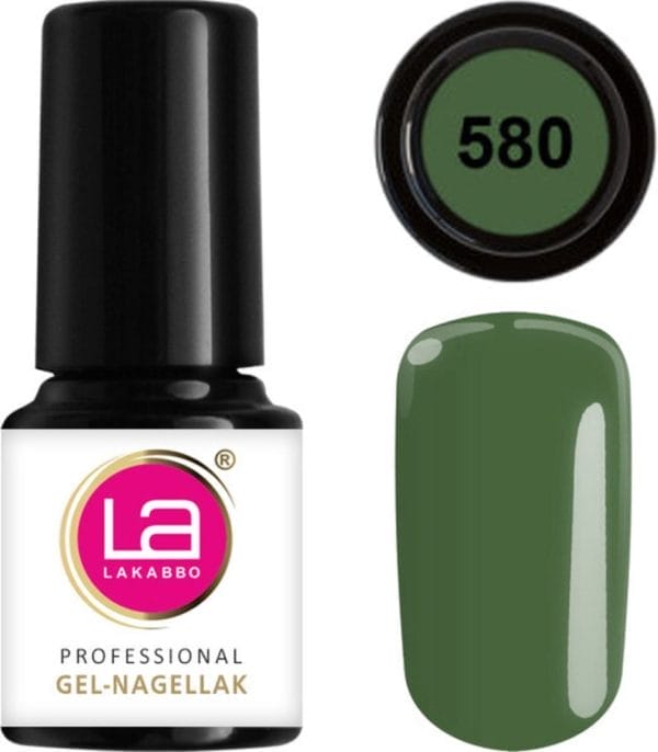 Lakabbo gellak mini 6ml flesje groen