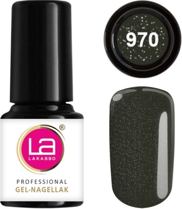 Lakabbo gellak mini 6ml flesje groen