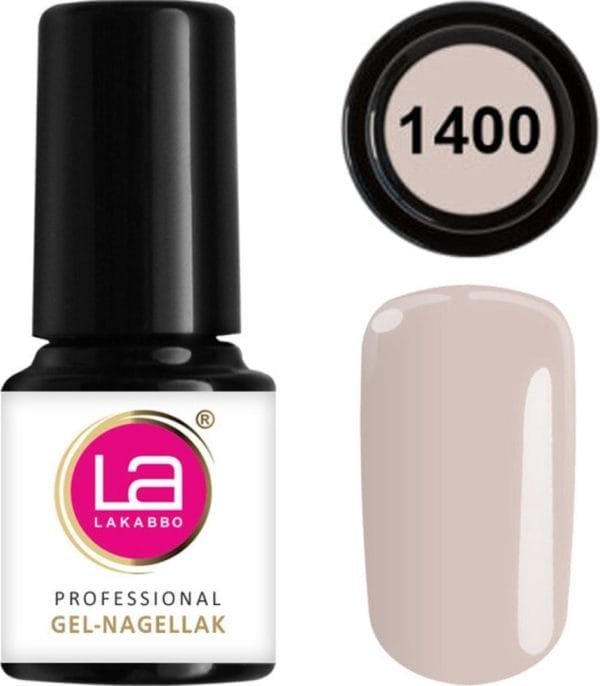 Lakabbo gellak mini 6ml flesje nude