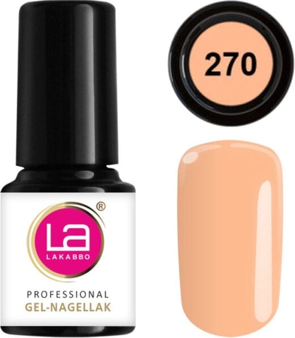 Lakabbo gellak mini 6ml flesje nude