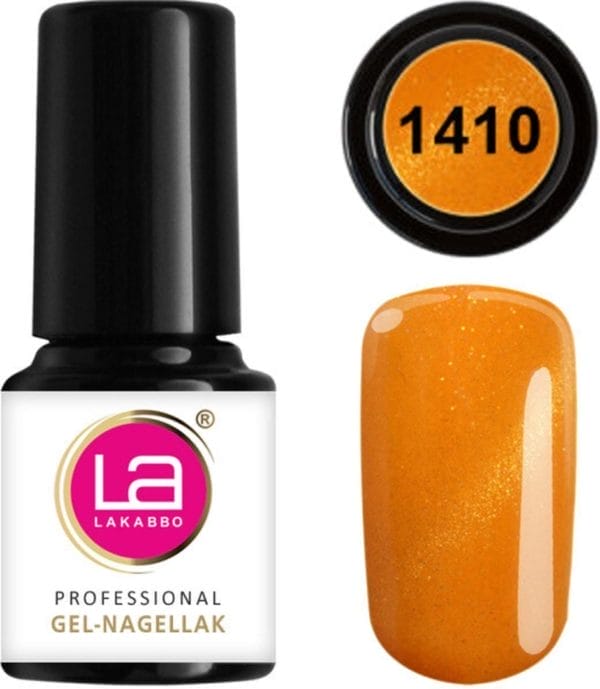 Lakabbo gellak mini 6ml flesje oranje