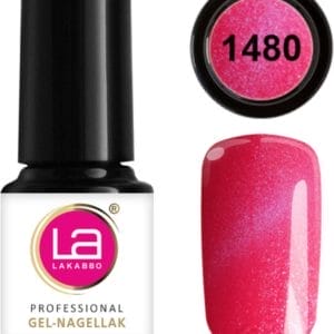 Lakabbo gellak mini 6ml flesje rood