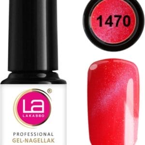 Lakabbo gellak mini 6ml flesje rood