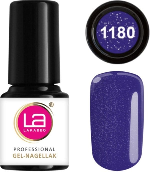 Lakabbo gellak mini 6ml flesje rood