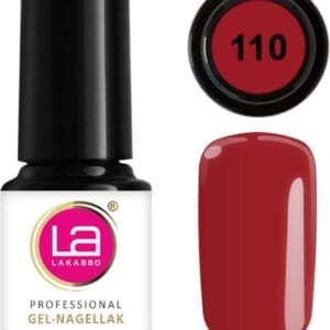 Lakabbo gellak mini 6ml flesje rood