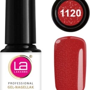 Lakabbo gellak mini 6ml flesje rood