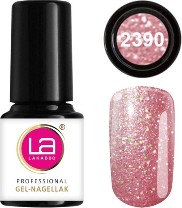 Lakabbo gellak mini 6ml flesje rood