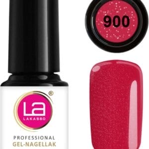 Lakabbo gellak mini 6ml flesje rood