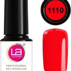 Lakabbo gellak mini 6ml flesje rood